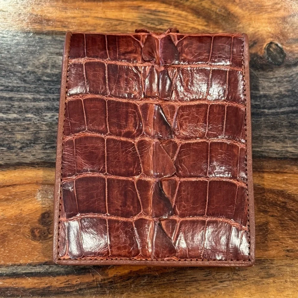 Authentic Crocodile Leather Wallet